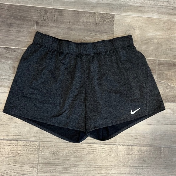 Nike Dri-Fit Pants - Nike Dri-Fit gray Poly Nylon blend activewear shorts size XL ( 12 14 16)workout